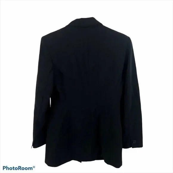 Ladies Emanuel Ungaro Black Single Button‎ Blazer 2